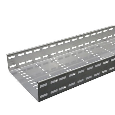کیفیت  Lightweight  Perforated Metal Cable Tray Galvanized Steel Cable Tray Customized کارخانه