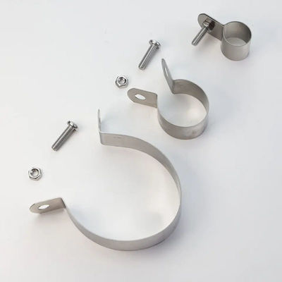 کیفیت  Customized Galvanized Pipe Clamp Hardware Tools Corrosion Resistance کارخانه