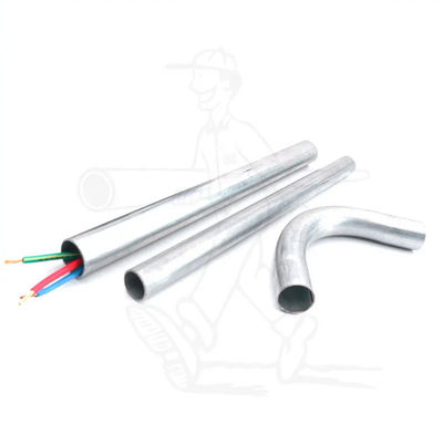 EMT EMT Electrical Conduit سفارشی Canduit Cable گالوانیزه ضد زنگ